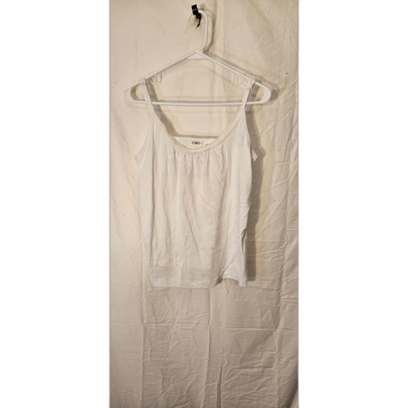 CATO White Tank Top -- ITEM #3411 - Picture 4 of 4